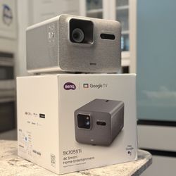Projector BenQ TK705STi UHD 4K HDR Smart Streaming Google TV Projector, 3000 ANSI HDMI 2.1