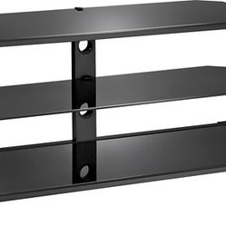 Black Glass Television Stand - Best Offer