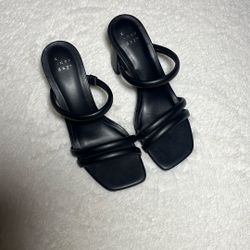 Black Sandal Heels