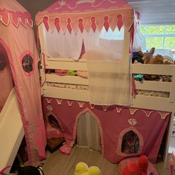 Girls princess Disney bed