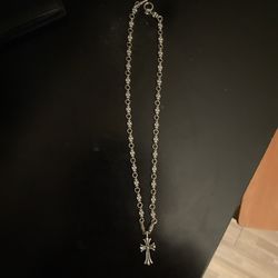 silver Cross Chain 