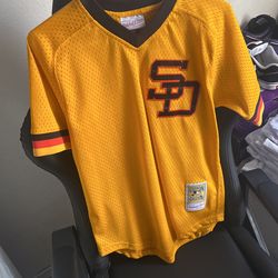 Sd Padres Mitchell And Ness Jersey