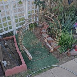 Salterini Antique Hanging Garden Chair 