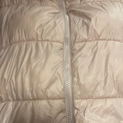 Beige Old navy Xtra Large Puffer Vest 