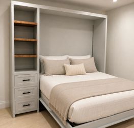 Custom  Solid Wood Murphy Wall Beds