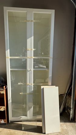Bookcase with doors