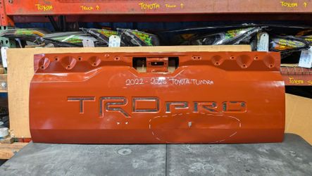2022-2023-2024-2025-2026 TOYOTA TUNDRA TAILGATE OEM USED #11547