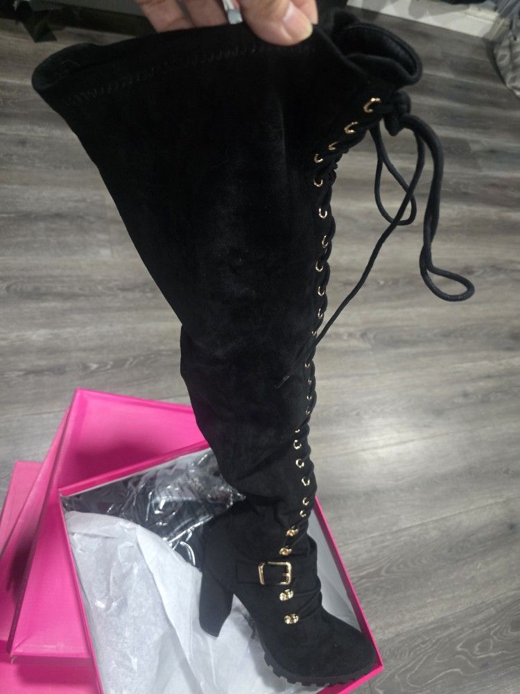 Thigh High Boots Sz 6.5