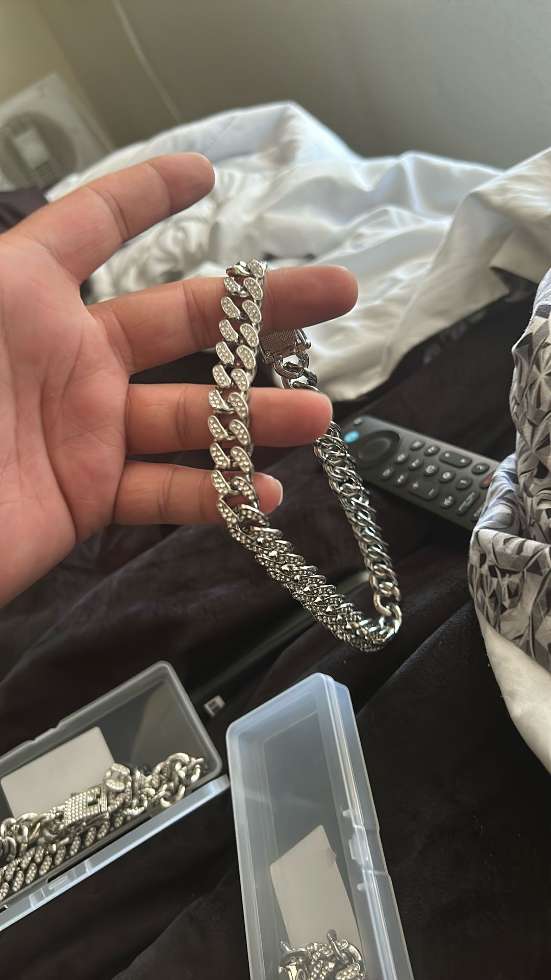 Diamond 214 Inch And10 inch dog collar $15 For All 3