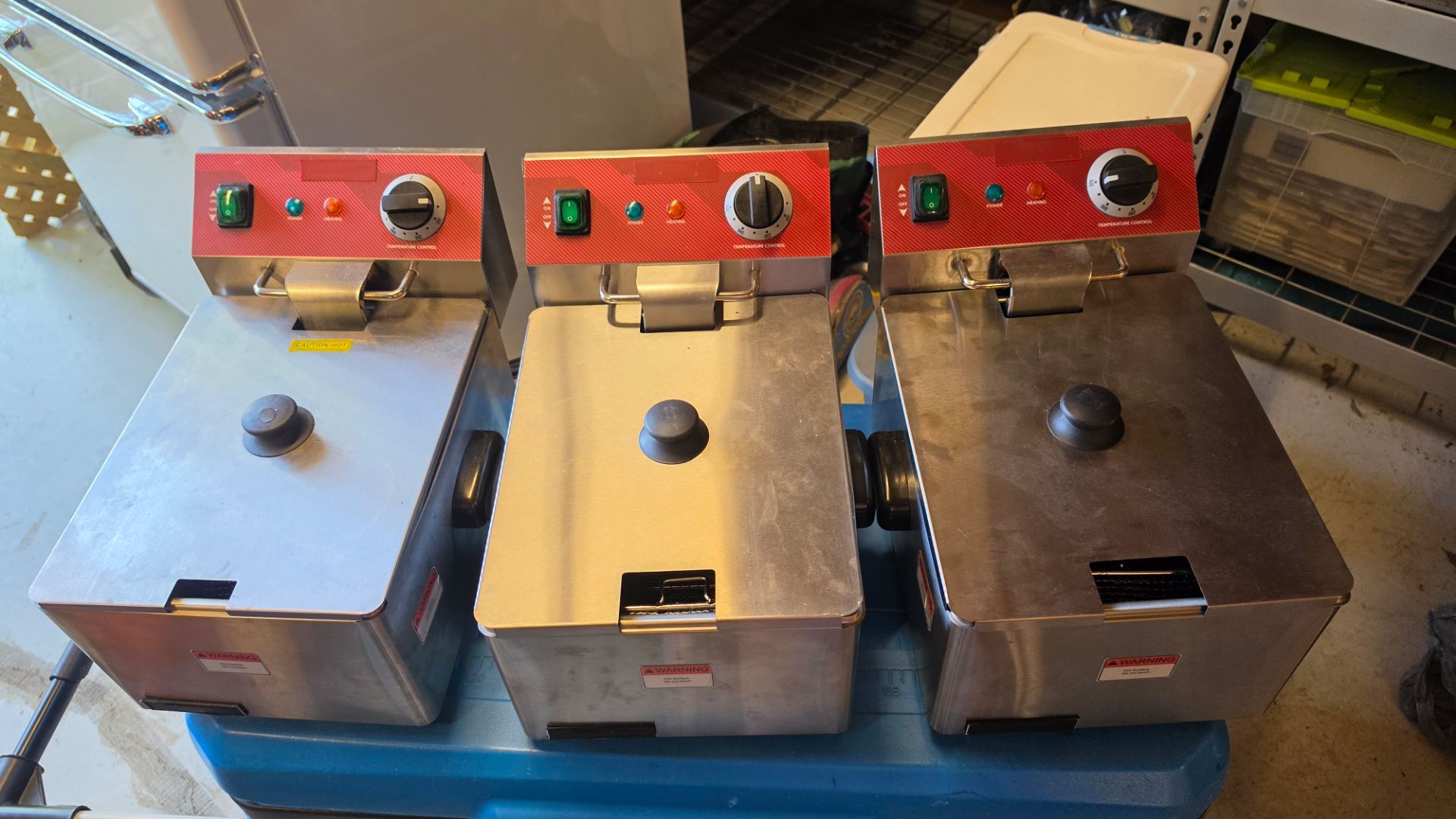 Electric deep fryers, Adcraft Counter top professional