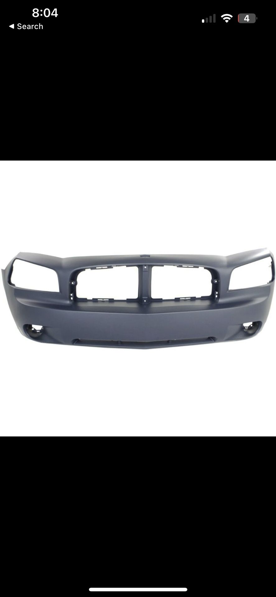 2006 Dodge Charger Front Bumper