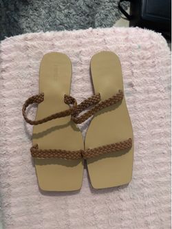 Braided sandal