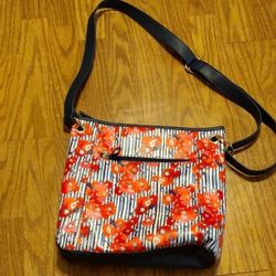 Bueno multicolor purse 13" wide, 12" llong