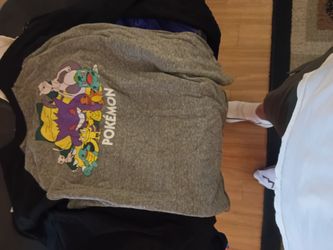 Pokémon Graphic T-Shirt Gray