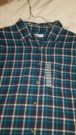 Magellan brand flannel shirt large never been warn