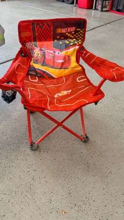 Toddler Camp Chair Lightning McQueen