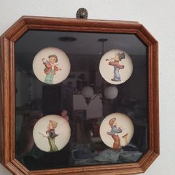 MJ HUMMEL "Little Music Makers" Mini Plates Set