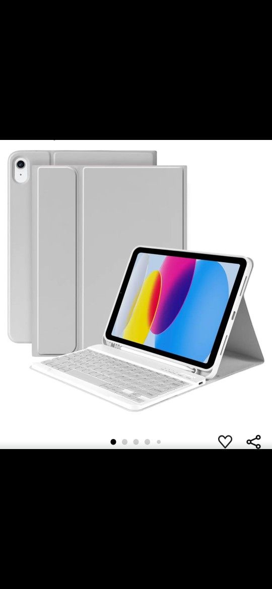 Ipad Or Tablet Case With Keyboard Bluetooth
