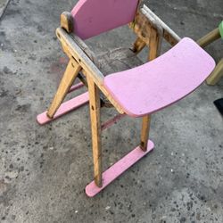 Baby Doll High Chair 