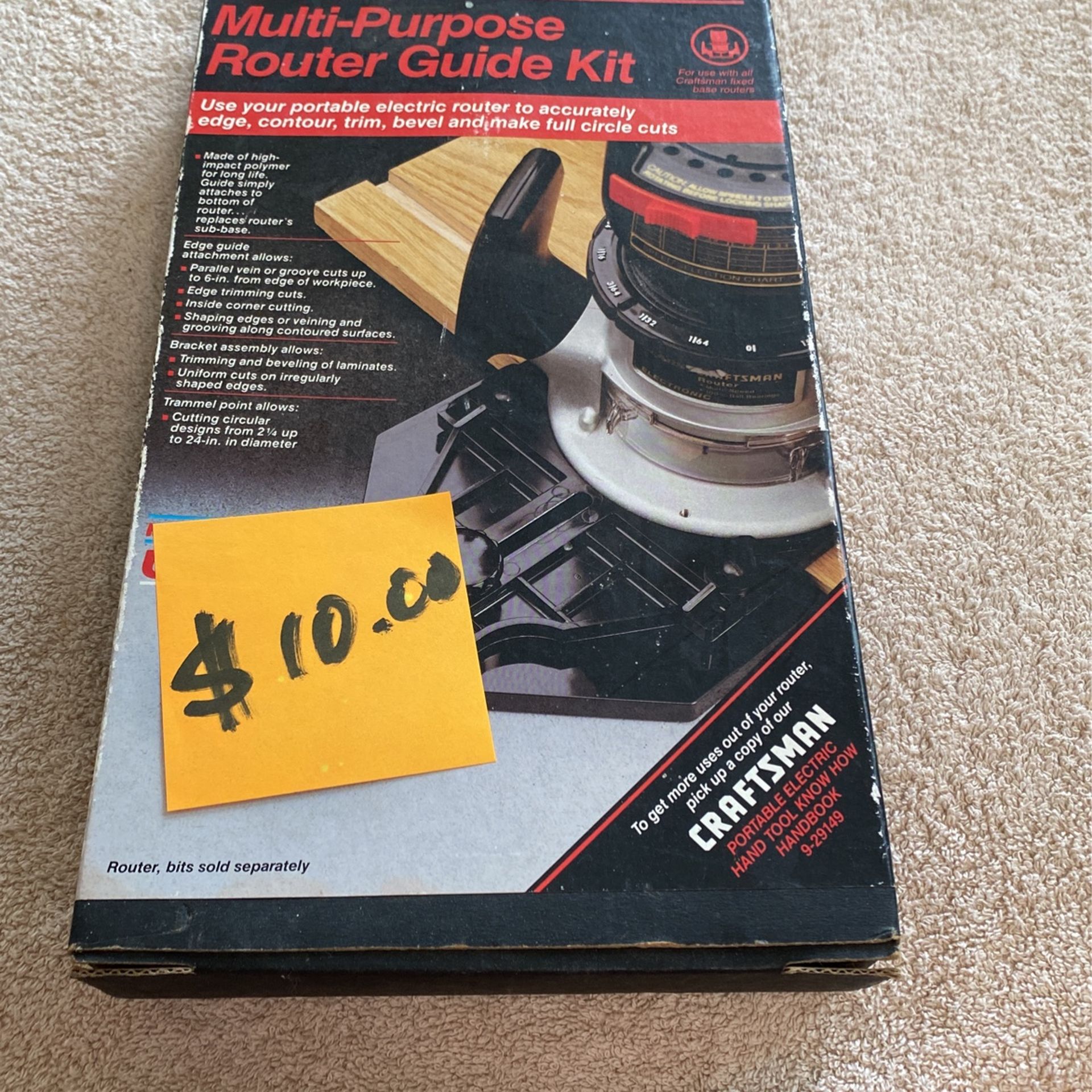 Craftsman Router Guide Kit for Sale in Virginia Beach, VA OfferUp