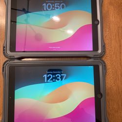 Apple iPad 7th Generation 10.2” Unlocked Like New With Great Case!