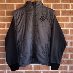 Y2K Southpole Puffer Vest Sweatshirt 
