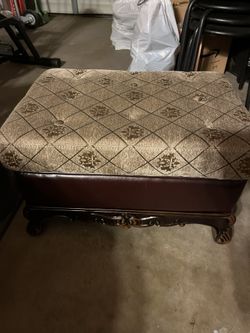 decorative foot stool
