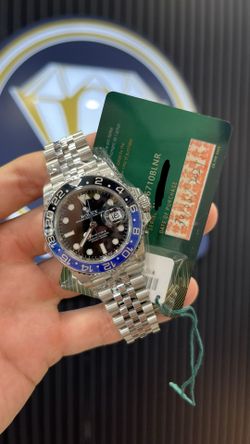 Rolex GMT MASTER II Batgirl on Jubilee 2021
