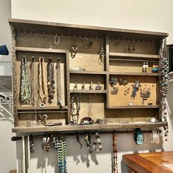 Wall Jewelry Organizer  (jewelry not Included)