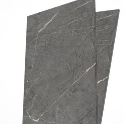 Marble 11.5in x 23.5in Faux Marble Peel and Stick Boards (10 Pack) (Pietra Marble)