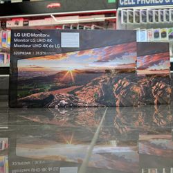 LG UHD MONITOR 4K (32UP83AK 31.5 Inches) Take It Home In Payments/ llévalo a casa en pagos 
