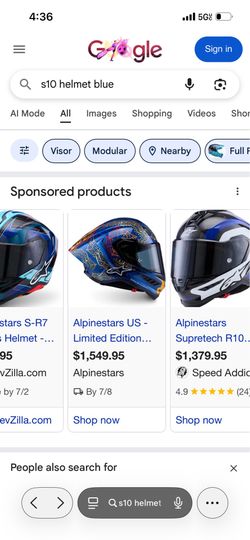 S10 limited edition helmet new L