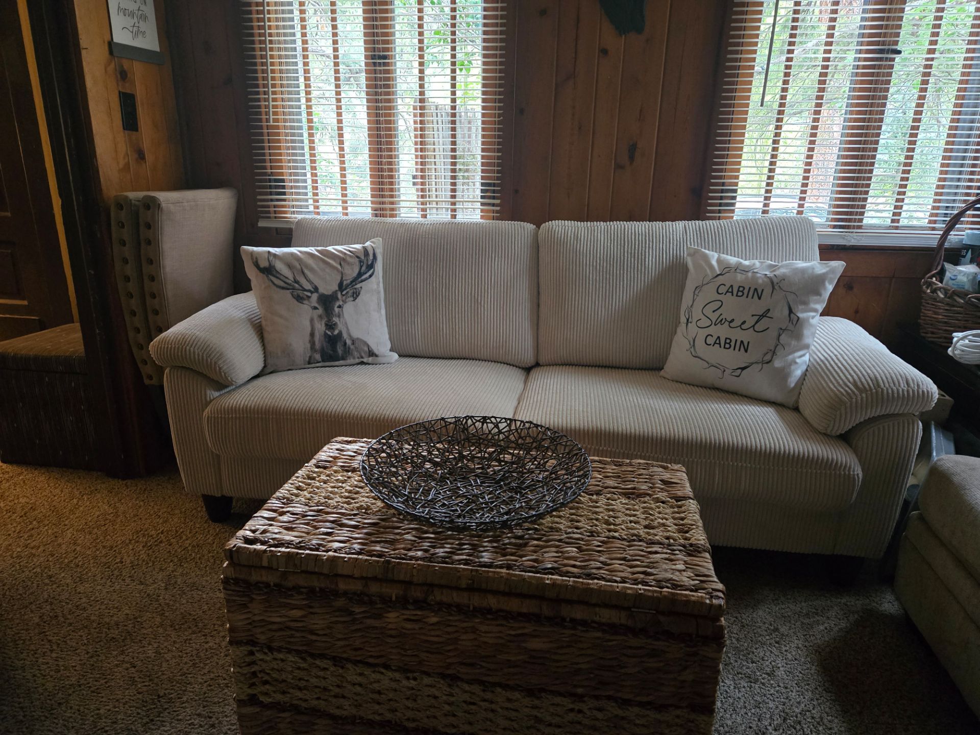 Couch with delivery option