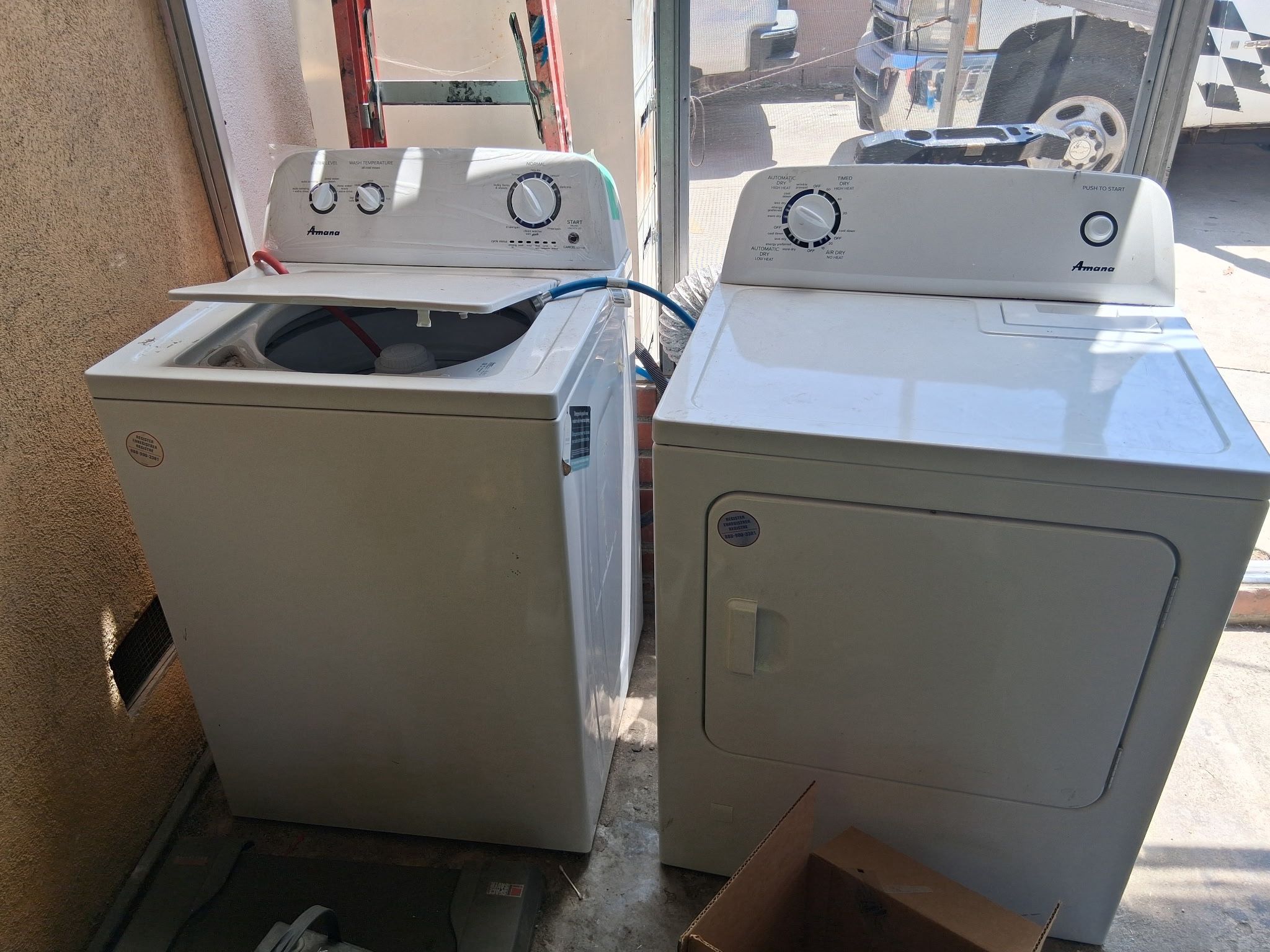 Washer And Dryer Set