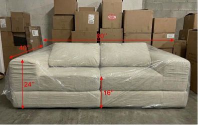 Brand New Corduroy 2-Piece Sofa Couch - 80"