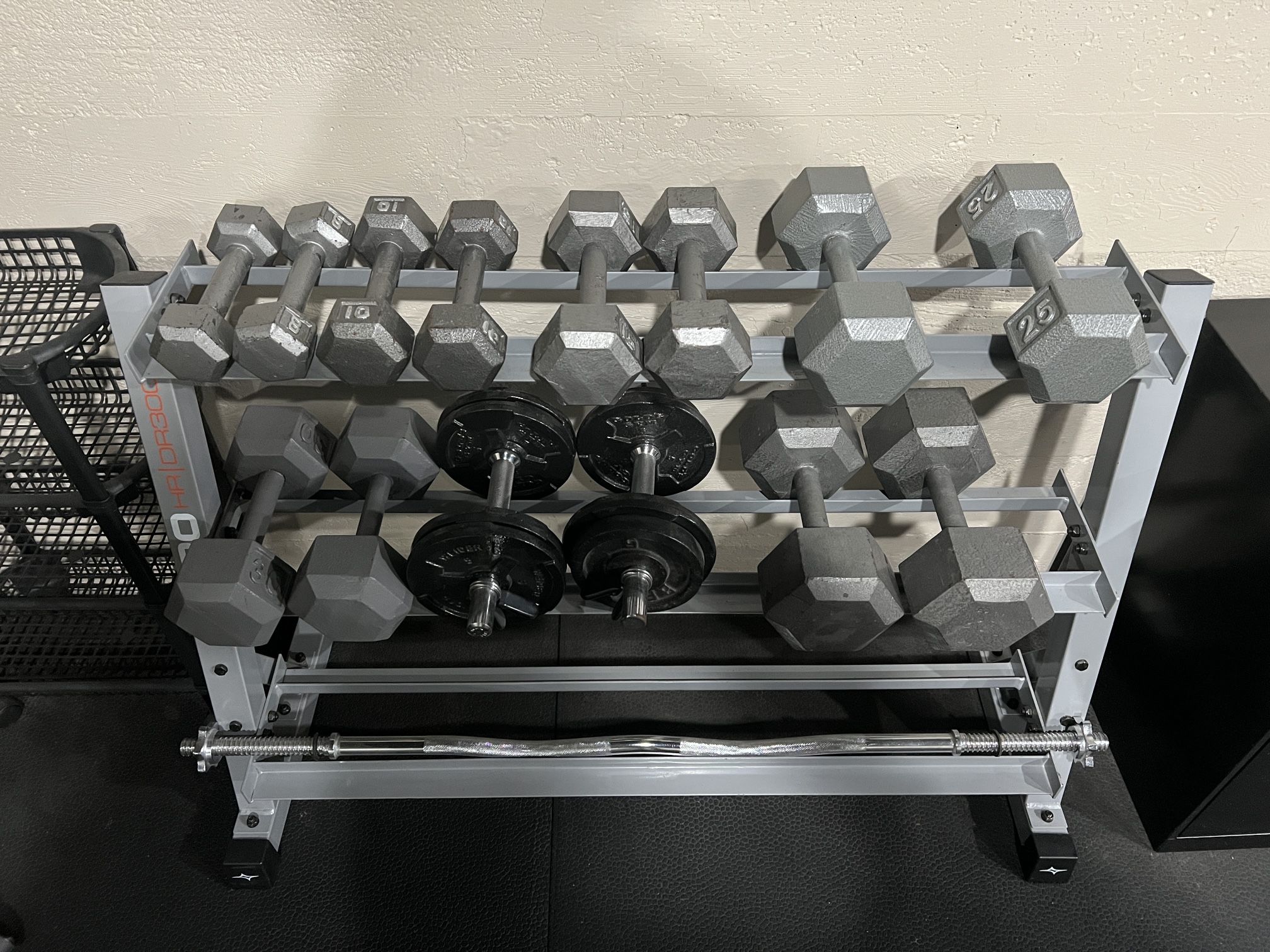 Dumbell Rack With Weights
