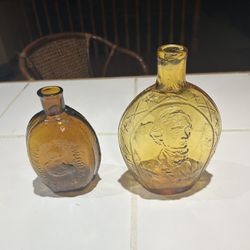 Albany glass vintage bottles 2 of them original