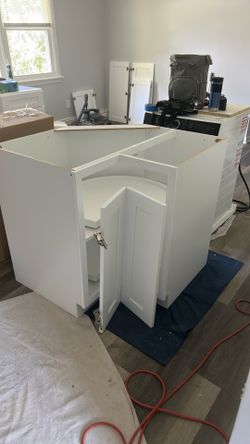 Lazy Susan corner cabinet