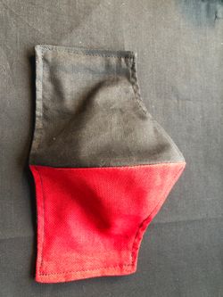 Black & Red Face mask