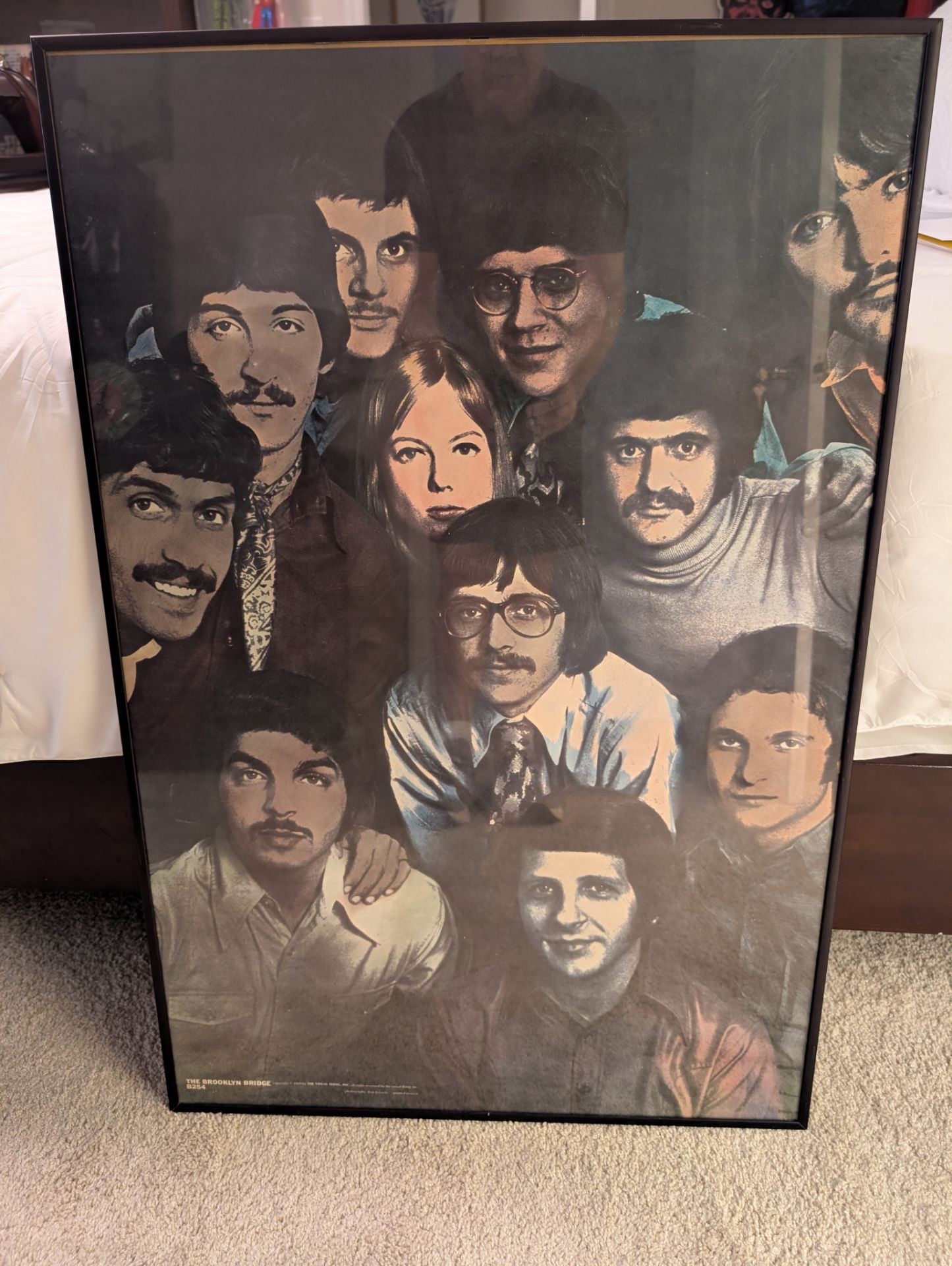 1969 The Brooklyn Bridge Vintage Band Poster Johnny Maestro