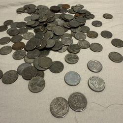 Steel wheat penny’s 1943