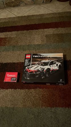 Porsche 911 RSR Lego Set and Light Kit