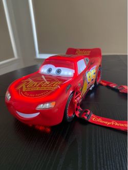 NEW 2026 Disney Parks Lightning McQueen Popcorn Bucket Pixar Cars