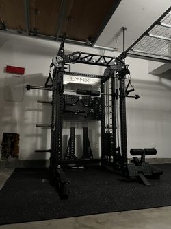 FULLY LOADED - FREE DELIVERY🟪All In One Home Gym🟪Cable Machine🟪Smith Machine🟪Squat Rack