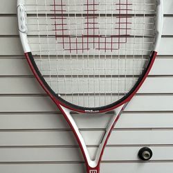 *JUMBO* Wilson N Code Six One Tennis Racquet