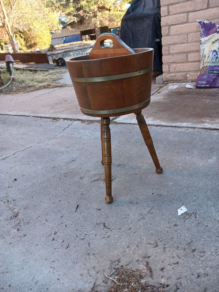 Vintage Sewing Bucket
