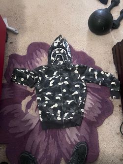 Glow in the dark bape hoodie