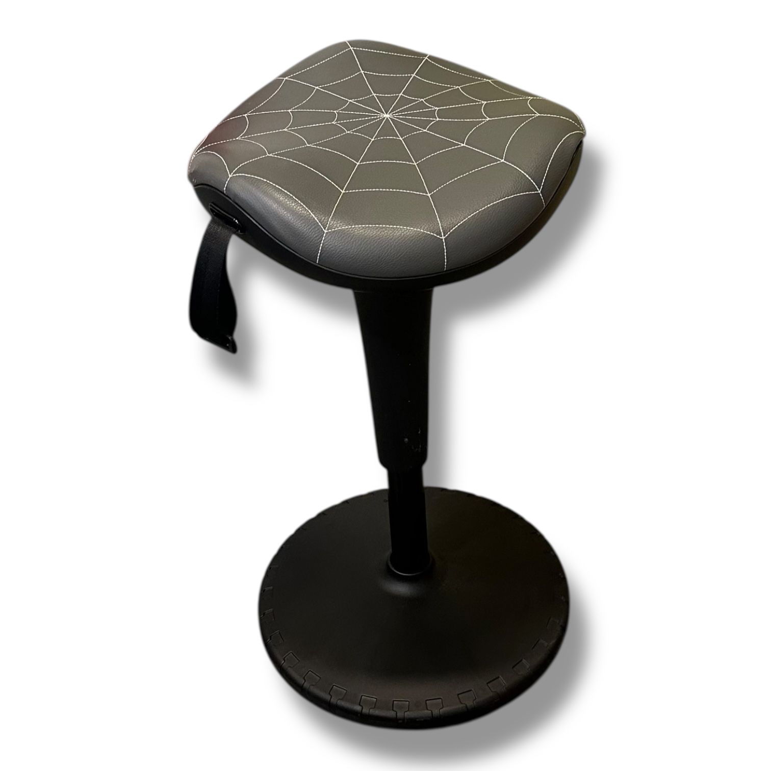 Vinsetto Lift Wobble Stool Standing Chair with 360° Swivel, Tilting Balance Chair with Adjustable Height and Saddle Seat for Active Sitting, Gray
