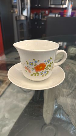 Vintage Wildflower Creamer Corelle/Corning