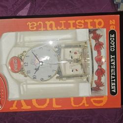 Coca-Cola Anniversary Clock